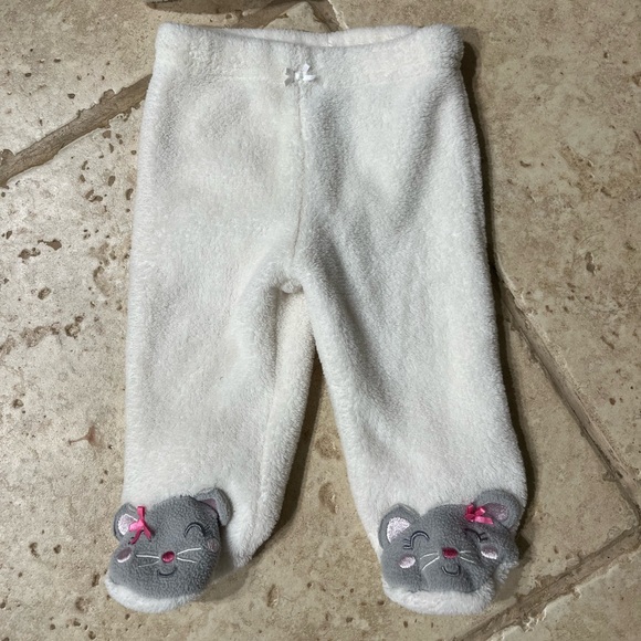 Small wonders 2 piece fleece hoodie and pants set, size 0-3 months - Picture 2 of 7